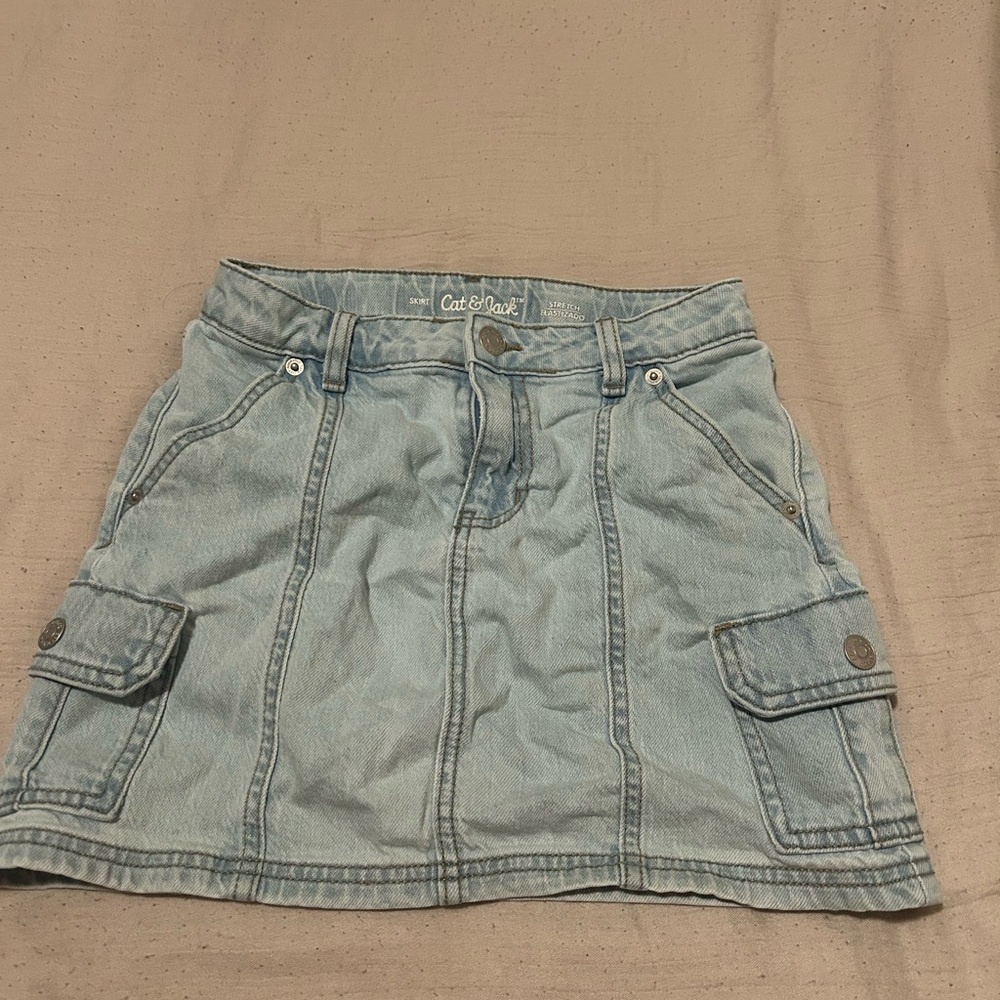 Cat & Jack Denim Skirt with Pockets